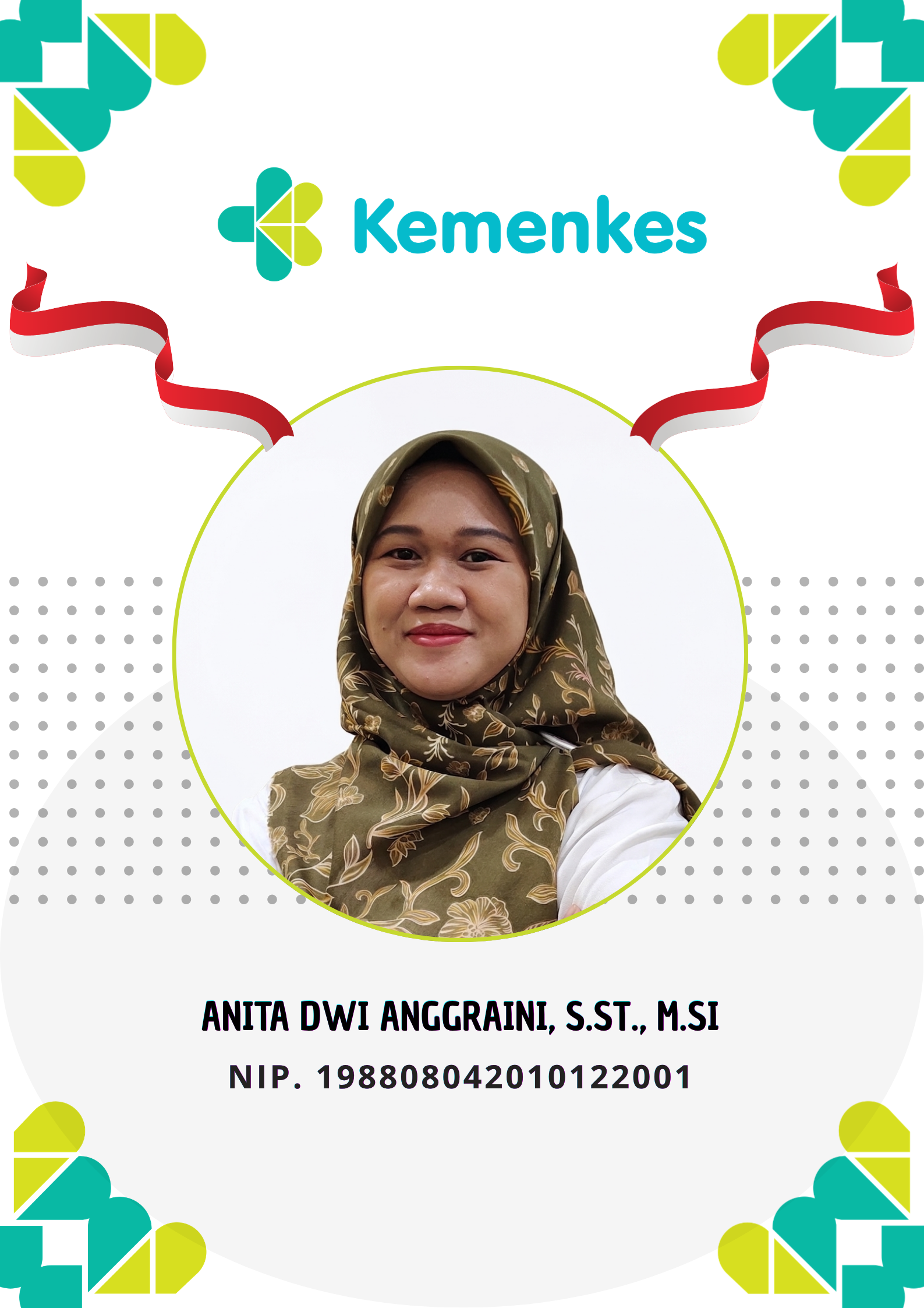 Anita Dwi Anggraini, S.ST., M.Si